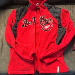 Women’s Detroit Red Wings Jacket - Red and Black
